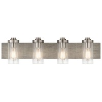  Dalwood 4 or More Bulb Bathroom Lighting - Classic Pewter