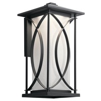 Ashbern Entrance Outdoor Wall Light - Textured Black