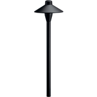  Utilitarian Path Lighting Landscape Light - Black Brass
