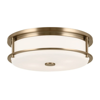  Brit Flush Mount Ceiling Light - Champagne Bronze