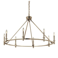 Large Foyer Chandelier 40-3/4" Width