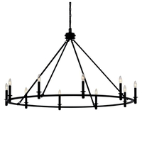 Large Foyer Chandelier 54-1/4" Width Large Foyer Chandelier 54-1/4" Width