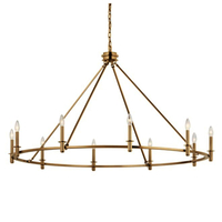  Carrick Large Foyer Chandelier Chandelier - Champagne Bronze