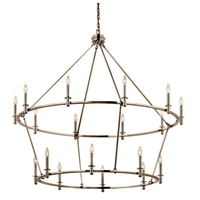 Large Foyer Chandelier 54-1/4" Width