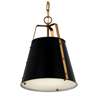  Etcher Down Light Pendant Light - Black