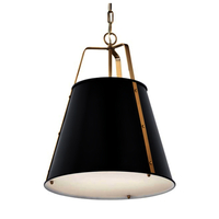  Etcher Down Light Pendant Light - Black