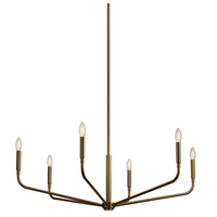  Madden Large Foyer Chandelier Chandelier - Champagne Bronze