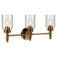  Madden 3 Bulb Bathroom Lighting - Champagne Bronze
