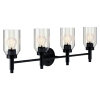  Madden 4 or More Bulb Bathroom Lighting - Black