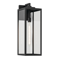  Branner Entrance Outdoor Wall Light - Textured Black