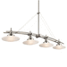 Kichler KK2043NI Brushed Nickel Linear Pendant