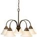 Kichler KK2076OZ Olde Bronze Mid Sized Chandelier