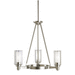 Kichler KK2343NI Brushed Nickel Mini Chandelier