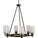 Kichler KK2344OZ Olde Bronze Mid Sized Chandelier