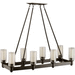 Kichler KK2943OZ Olde Bronze Linear Pendant