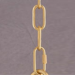 KK2996TZ 3' Length-Chain Chain Lighting Part - Tannery Bronze