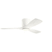 Kichler KK300032MWH Matte White Medium (42'' to 51'') Ceiling  Fan