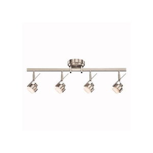 KK10326NI Builder Complete Track Kit Track Lighting - Brushed Nickel