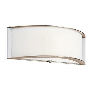 KK10630PN Arcola 1 Bulb Wall Sconce - Polished Nickel