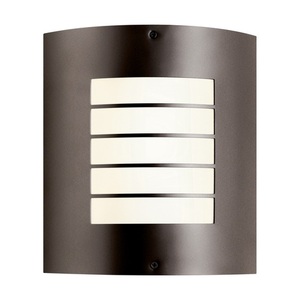 KK10640AZ Newport Entrance Outdoor Wall Light - Architectural Bronze