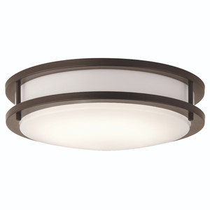 KK10784OZLED Flush Mount Ceiling Light - Olde Bronze