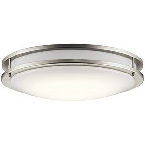 KK10786NILED Flush Mount Ceiling Light - Brushed Nickel