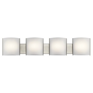 KK10800NILED 4 or More Bulb Bathroom Lighting - Brushed Nickel