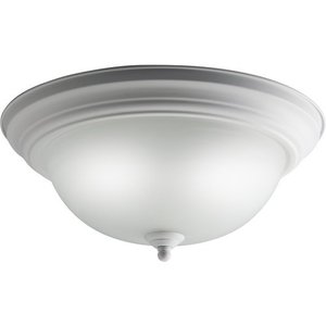 KK10836WH Classic Flush Mount Ceiling Light - White