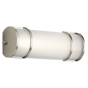 KK11141NILED 2 Bulb Bathroom Lighting - Brushed Nickel