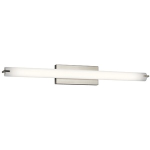 KK11150NILED 4 or More Bulb Bathroom Lighting - Brushed Nickel