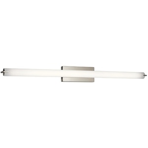 KK11151NILED 4 or More Bulb Bathroom Lighting - Brushed Nickel