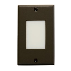 KK12604AZ Step and Hall Light Lens Hallway Step Light - Architectural Bronze