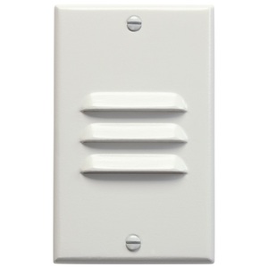 KK12606WH Step and Hall Light Louvered Hallway Step Light - White