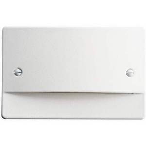 KK12664WH Step and Hall Light Louvered Hallway Step Light - White