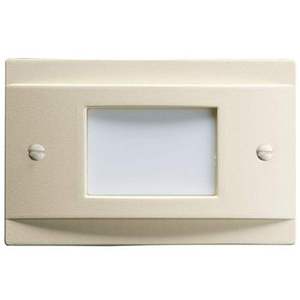 KK12665ALM Step and Hall Light Lens Hallway Step Light - Almond