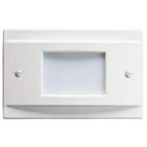 KK12665WH Step and Hall Light Lens Hallway Step Light - White