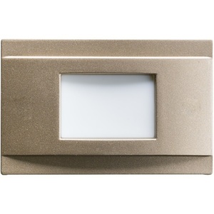 KK12675NI Step and Hall Light Lens Hallway Step Light - Brushed Nickel