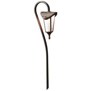 KK15313TZG Lafayette Lantern Path Lighting Landscape Light -  Tannery Bronze w/ Gold