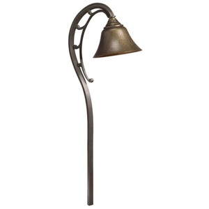 KK15436OZ Crook Neck Path Lighting Landscape Light - Olde Bronze