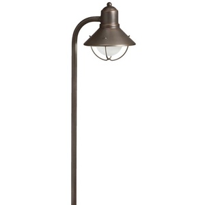 KK15438OZ Traditional Marine Lantern Path Lighting Landscape Light - Olde Bronze