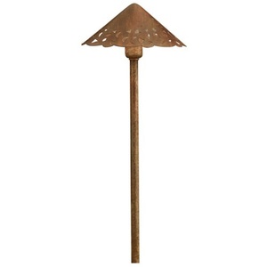 KK15443TZT Decorative Hammered Roof Path Lighting Landscape Light - Textured Tannery Bronze