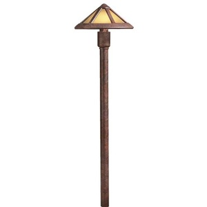 KK15450TZT Mission Path Lighting Landscape Light - Textured Tannery Bronze