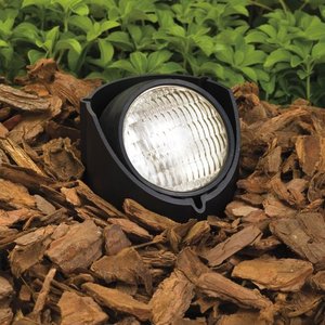 KK15488BK Well Light Accent Lighting Landscape Light - Black