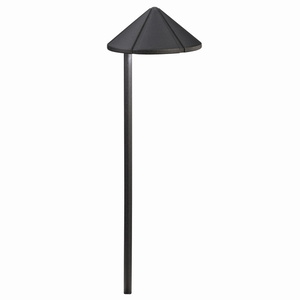 KK15815BKT27R Utilitarian Path Lighting Landscape Light - Textured Black