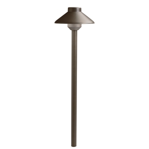 KK15821AZT Llenita Path Lighting Landscape Light - Textured Architectural Bronze