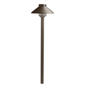 KK15821AZT27 Llenita Path Lighting Landscape Light - Textured Architectural Bronze