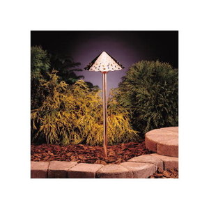 KK15843CO LED Decorative Hammered Roof Path Lighting Landscape Light - Copper