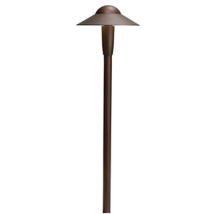 KK15870AZT27R Dome Accent Lighting Landscape Light - Textured Architectural Bronze