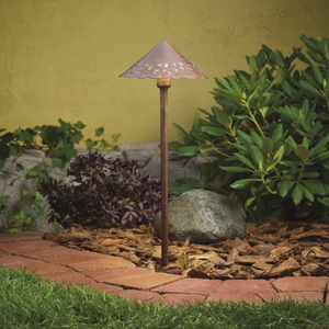 KK15871TZT Path Lighting Landscape Light - Textured Tannery Bronze