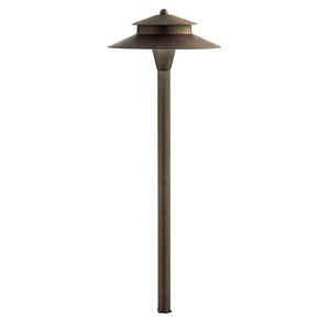 KK15880CBR27 CBR LED Integrated Path Lighting Landscape Light - Centennial Brass